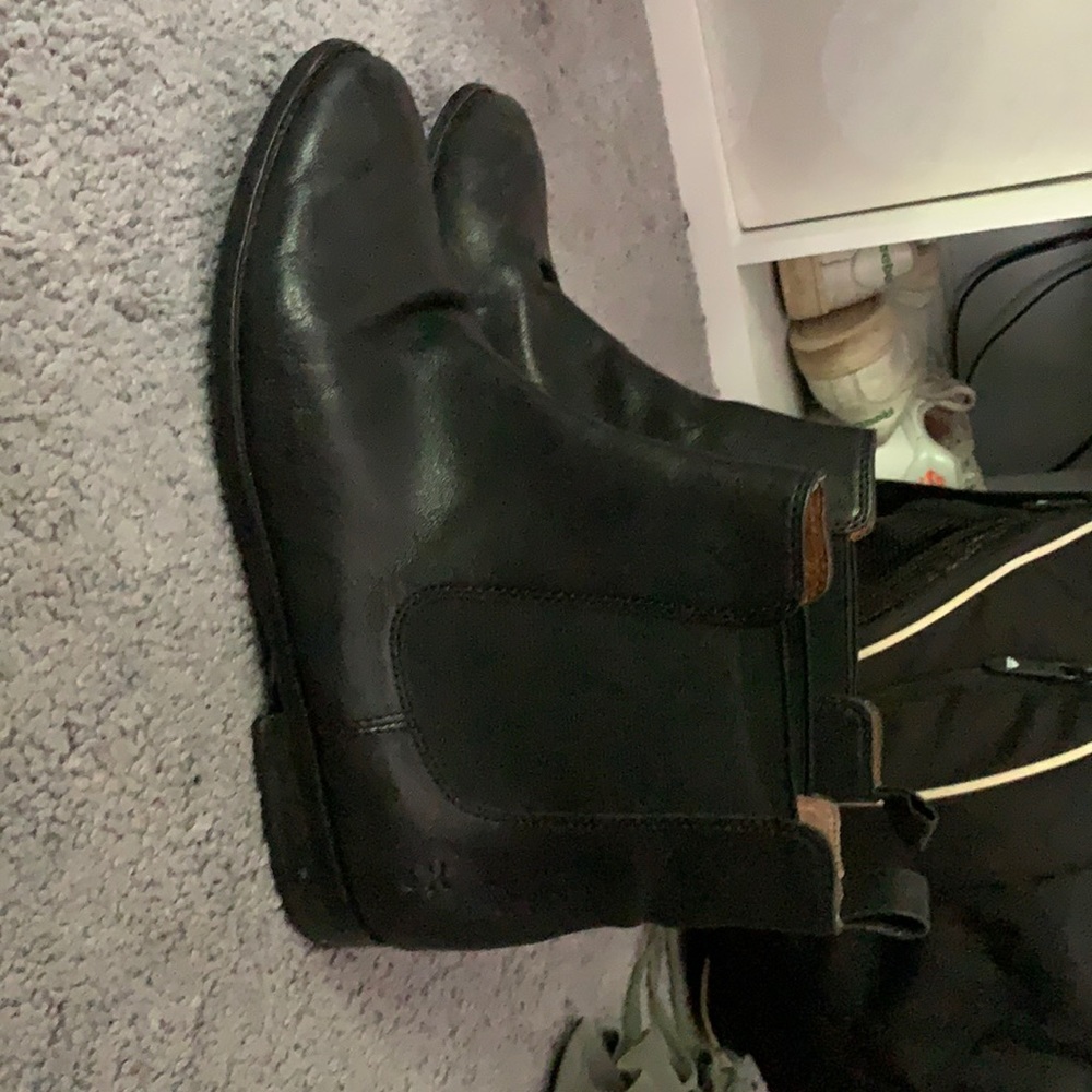 Black booties